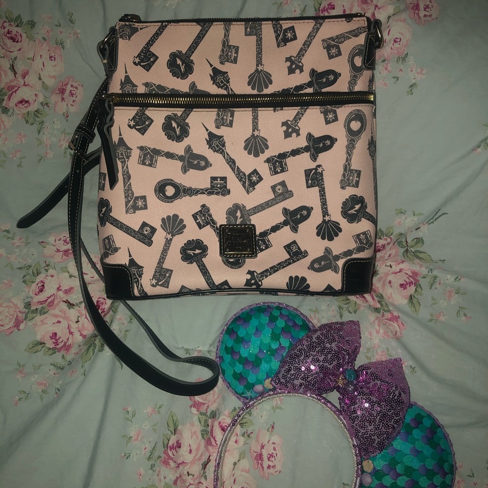 Disney Dooney and Bourke Princess Keys crossbody